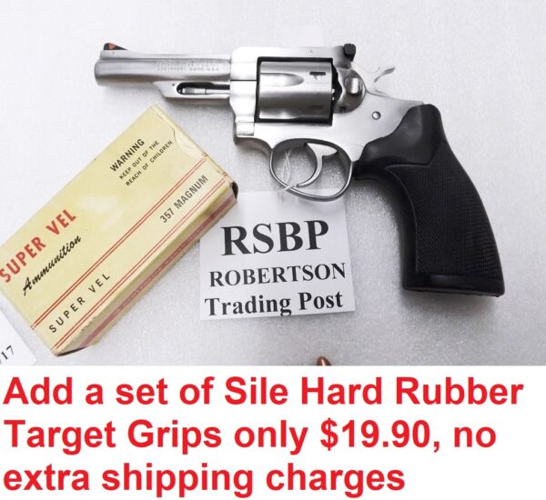 Ruger Security Six .357 Magnum Blue 6” Revolver 1979 GP100 Ancestor Rogers Combat Grips - Image 20