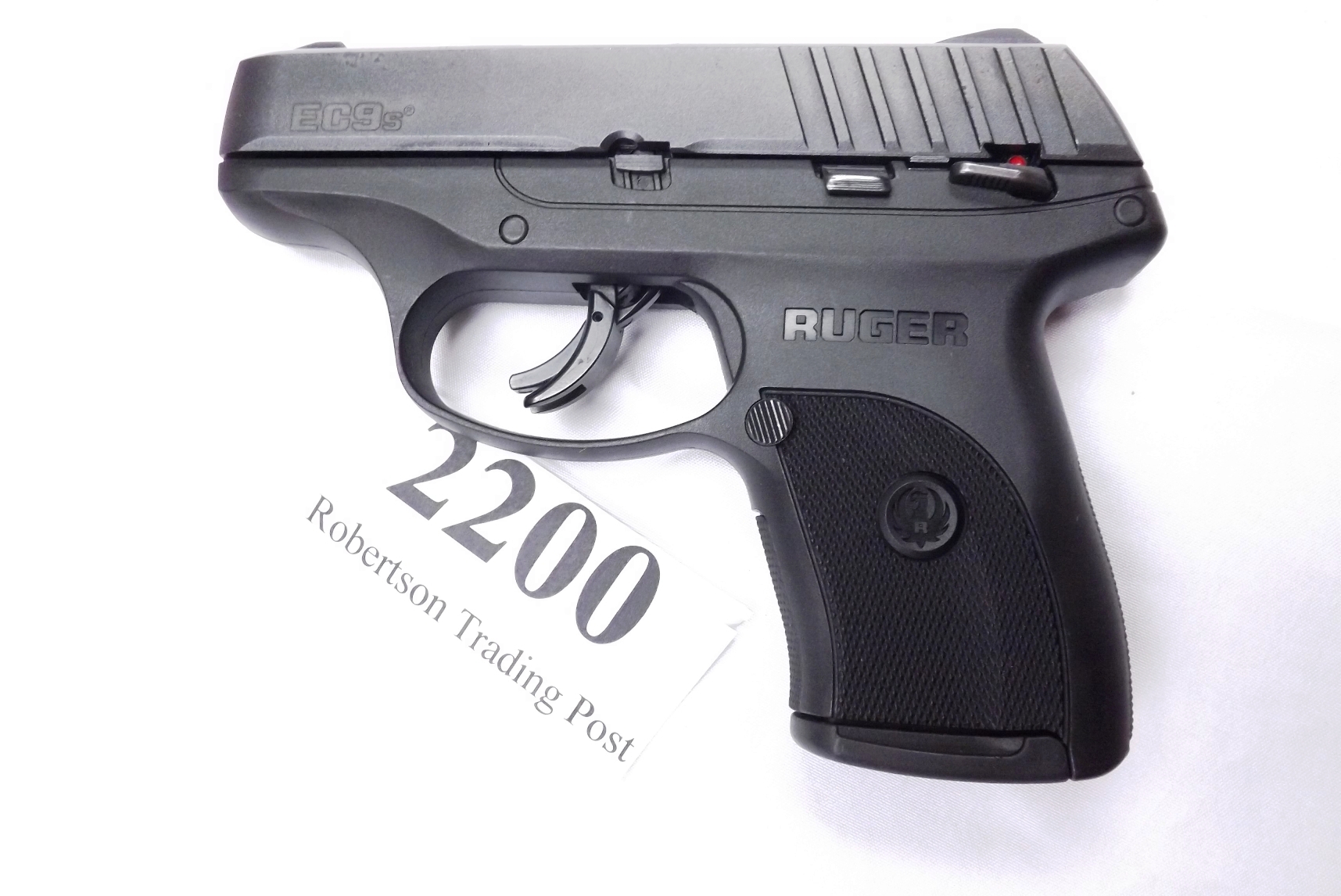 Ruger 9mm LC9 series EC9S Black Subcompact 8 Shot 3283 VG-Exc 2018 1 Mag