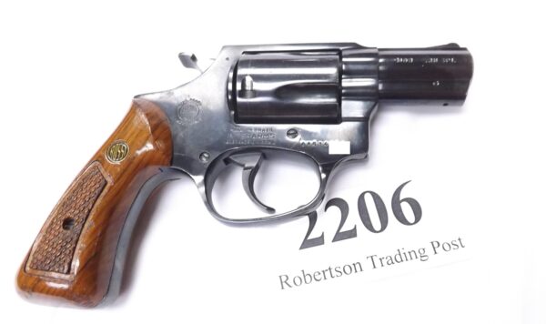 Rossi Interarms .38 Revolver model 68 Blue 2” Full Lug Snub 1996 VG - Image 14