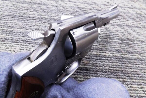 Rossi .38 Special Revolver model 88 Stainless 3” Revolver Interarms 1989 Exc - Image 4