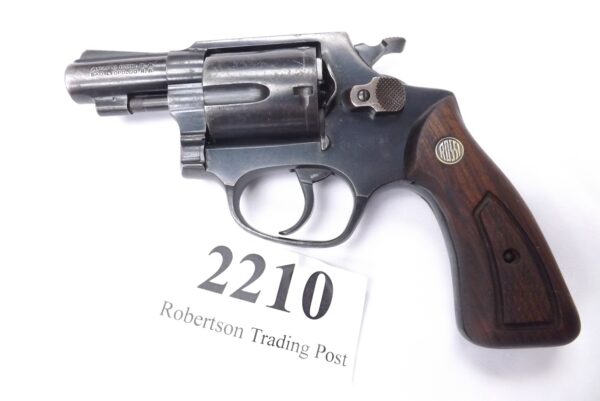 Rossi Interarms .38 Revolver model 33 Blue Walnut 2” Snub 1986 G-VG Cold War