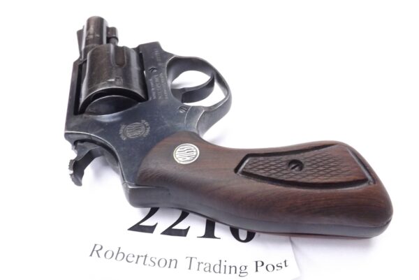 Rossi Interarms .38 Revolver model 33 Blue Walnut 2” Snub 1986 G-VG Cold War - Image 14