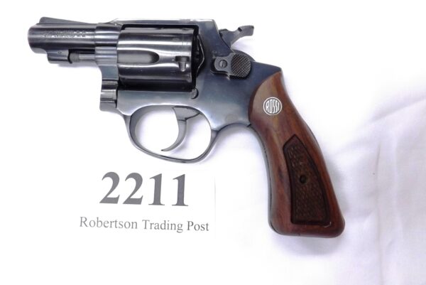 Rossi Interarms .38 Revolver model 335 Blue 2” Full Lug Snub 1986 VG