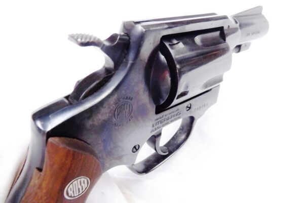 Rossi Interarms .38 Revolver model 335 Blue 2” Full Lug Snub 1986 VG - Image 5