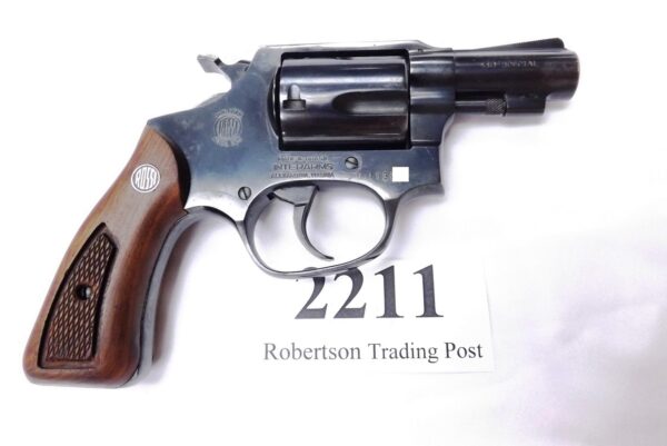 Rossi Interarms .38 Revolver model 335 Blue 2” Full Lug Snub 1986 VG - Image 15