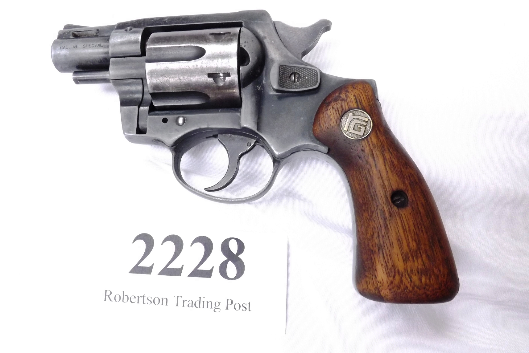 RG Industries .38 Spl RG40 Snub 2” Blue 1981 Production Alloy Revolver Rohm