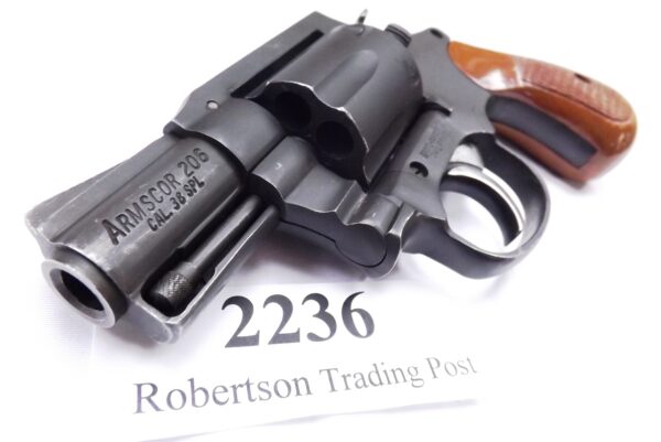 Armscor .38 Model 206 2” Matte Wood 51283 Colt D type Revolver Rock Island 2014 - Image 11