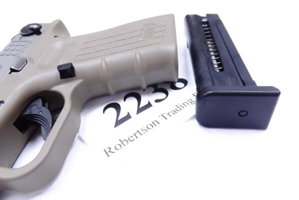 ISSC .22 LR Glock type Rimfire Pistol Austria Stainless Dark Earth 1 Magazine - Image 12