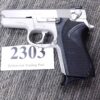 S&W 9mm 6906 Stainless Compact Auto 12 Shot 1992 Smith & Wesson VG-Exc Israeli