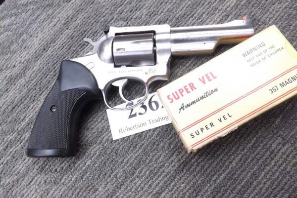 Ruger Security Six .357 Mag Stainless 4” Revolver 1983 Cold War Squad Marked - Image 22