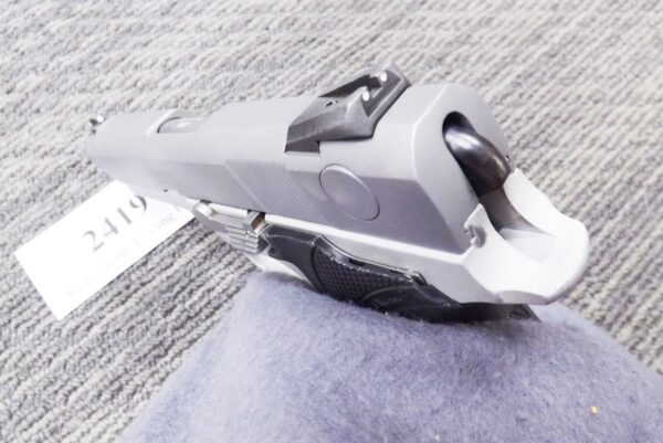 S&W 9mm 6946 Stainless 12 Shot DAO Smith & Wesson 1994 PreBan Excellent Refinish - Image 11