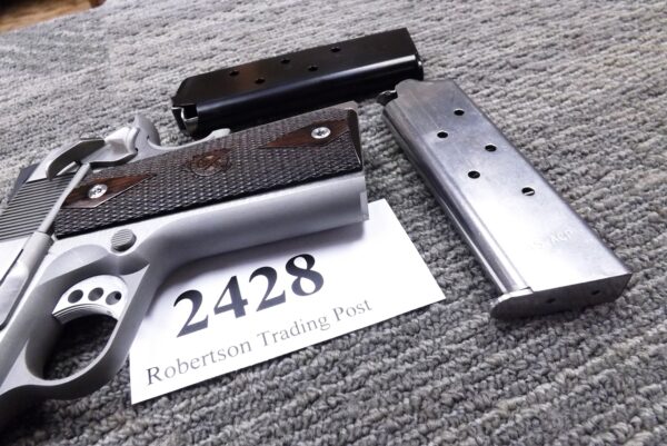 Springfield Armory Garrison .45 ACP Stainless Box Papers PX9418S Excellent 1911 - Image 5