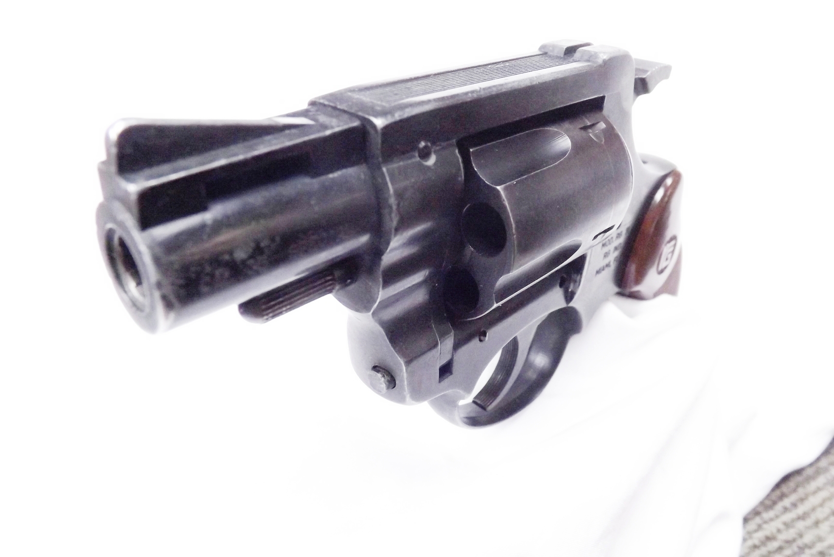 RG Industries RG31 .38 Spl Revolver 2” Blue 5 shot Snub 1981 VG Rohm Threaded Pin Swingout - Image 9