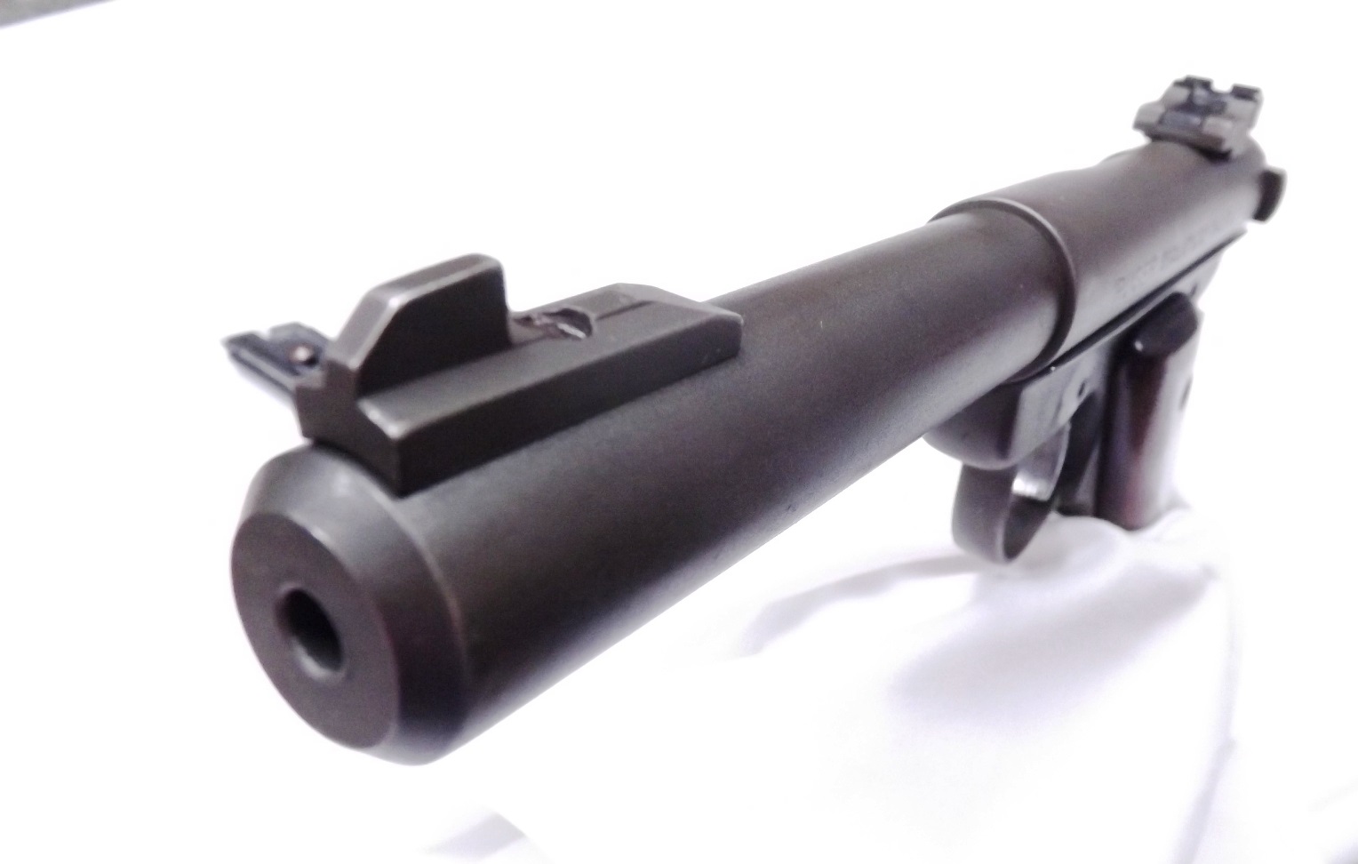 Ruger .22 Mark I Blue 5 1/2” Heavy Bull Barrel Target Pistol 1975 Jay Scott Laminate Grips C&R CA OK - Image 2