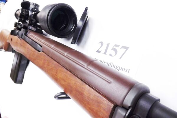 Springfield Armory .308 M1A MA9102CA Exc 2013 Walnut Stock Mount 4x16 Mil Dot - Image 10