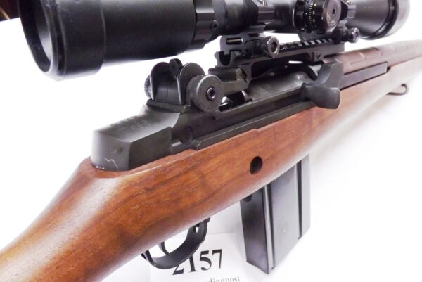 Springfield Armory .308 M1A MA9102CA Exc 2013 Walnut Stock Mount 4x16 Mil Dot - Image 11