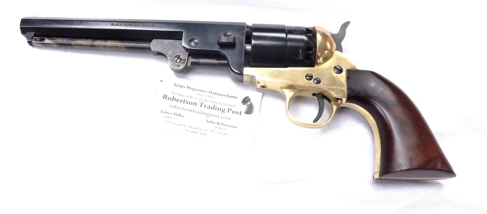 Pietta Italy 1851 Reb Nord Navy .44 Black Powder Percussion Revolver 44 Reb