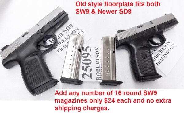 S&W 9mm SW9VE Stainless 17 Shot 1 Magazine Very Good 2000 Production Smith & Wesson 220025 ancestor to 223900 - Image 15