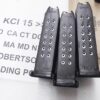 3 Glock 19 Magazines 9mm KCI 15 Shot $4.90 each & Free ship Free Falling Steel Inner Liner 4th Generation OK New Fits models 19 26 - Image 2