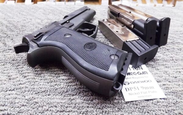 Mec-Gar 10 Shot Magazine for Daewoo 9mm K5 DP51 Nickel Lionheart LH9 all variant - Image 9