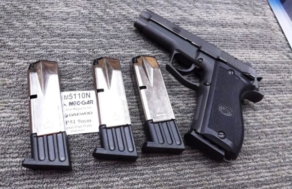 Mec-Gar 10 Shot Magazine for Daewoo 9mm K5 DP51 Nickel Lionheart LH9 all variant - Image 13