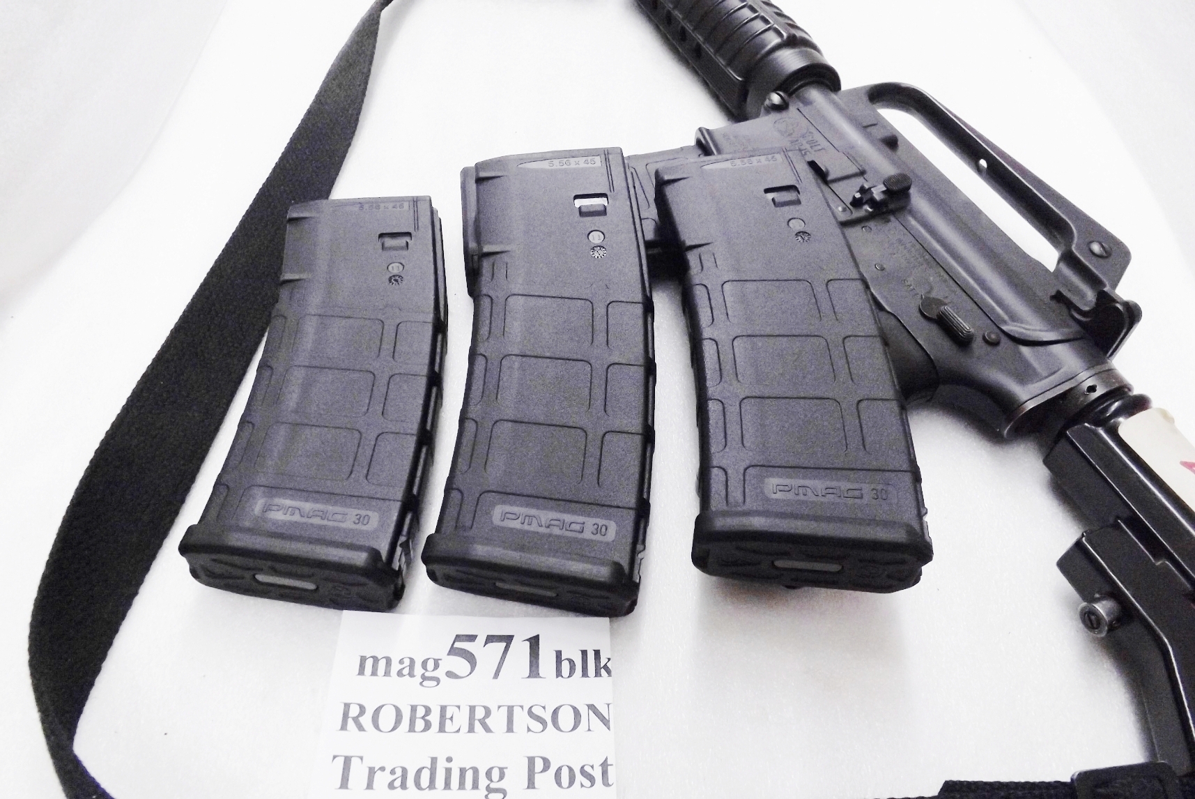 3 Magpul AR15 PMAG Magazines 30 round .223 $13.30 each & Free Ship MAG571BLK New Buy 3 Ships Free of MAG557BLK P Mag P-Mag Mag Pul Mag-Pul