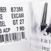 Triple K FIE Titan E27 Excam GT27 .25 Auto Magazine Targa 25 Automatic - Image 5