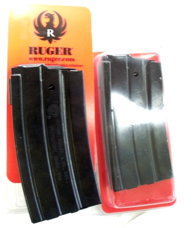 Ruger Mini 14 .223 Blue 20 Shot Factory Magazine NIB .223 MAG20 223 MAG-20 Ruger SKU 90010 Mini14 Mini-14 Clip