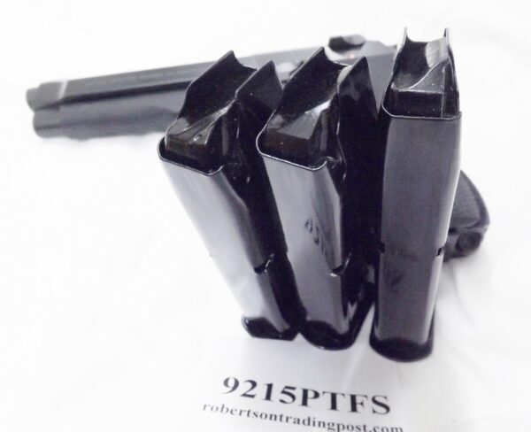 3 HFC 9mm 15 Shot Magazines fits all variant Beretta and Taurus 92, incl. 92S old model  92F 92FS 92SB Taurus PT92 PT99 old new $9.90 ea Free Ship Hi Cap