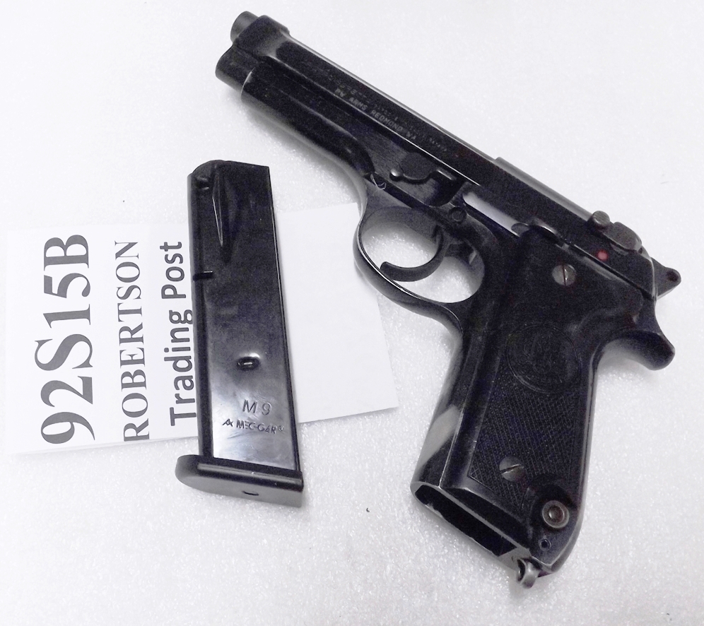 Beretta 90 92 all Variants 9mm Mec-Gar 15 round Magazines models 90 PB9215B 92S 92SB 92SBF 92F M9 including 92S old Model