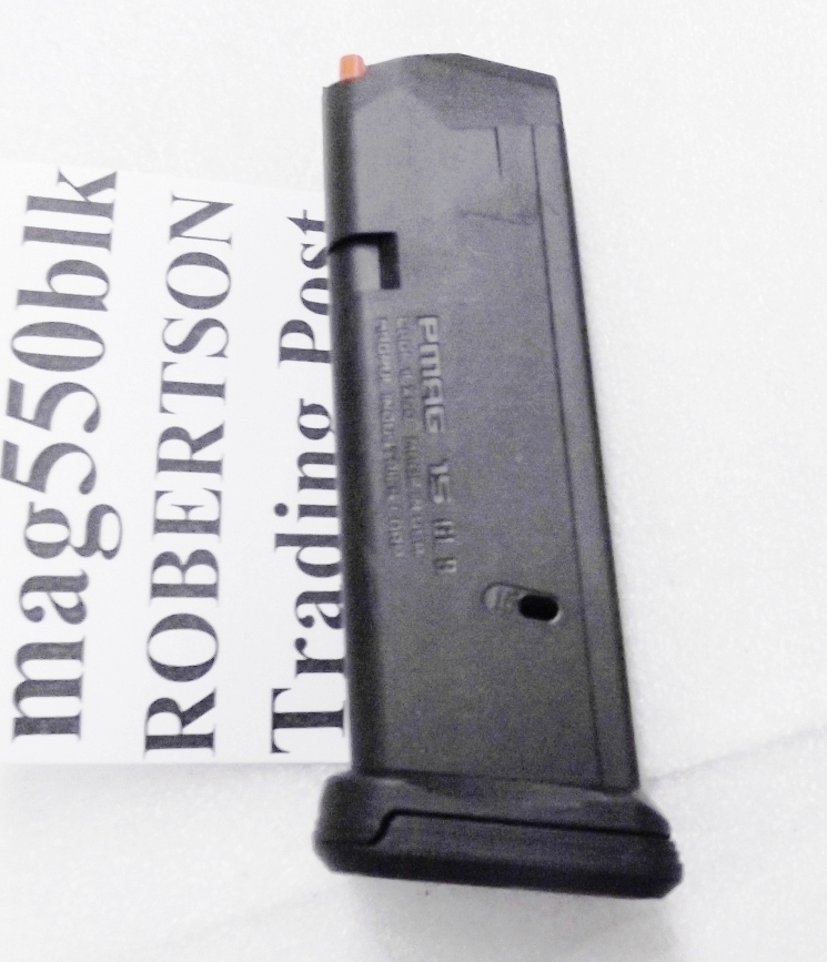 Glock 19 Magpul 15 round Magazines fits model 19 MAG550BLK = MF19015 replacement $5 ship Buy 3 Ships Free