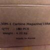 M1 Carbine Magazines 30 caliber 15 Round KCI Blue Steel South Korean Military New Unissued M-1 .30 Cal M1C15  Buy 3 Ships Free! - Image 7
