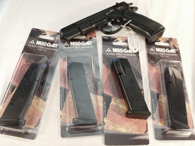 CZ-75 CZ-85 9mm 17 round Magazines Mec Gar AFC Anti Friction Teflon also later Small Frame EAA Witness FIE Excam TA90