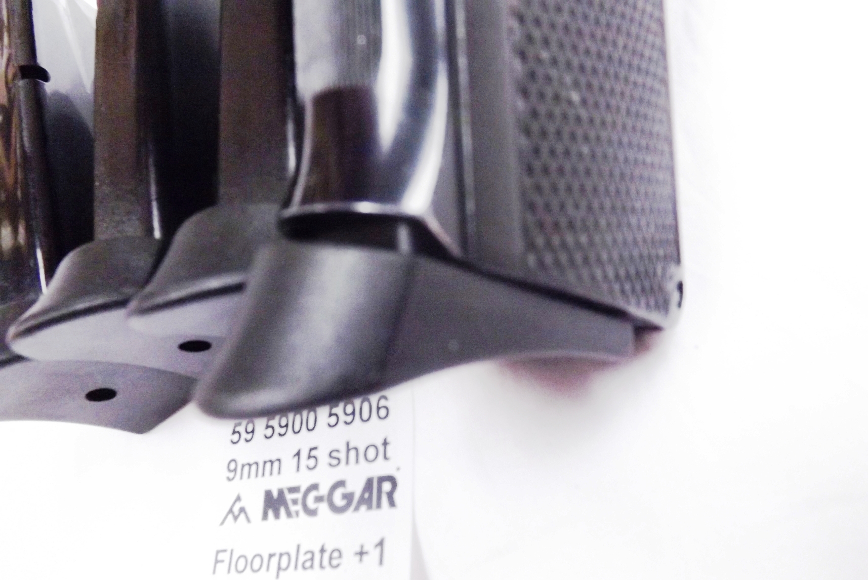 S&W 5906 9mm 15 rd Magazine HFC Smith & Wesson 59 910 915 with Mec-Gar Floorplate + Steel plate - Image 7