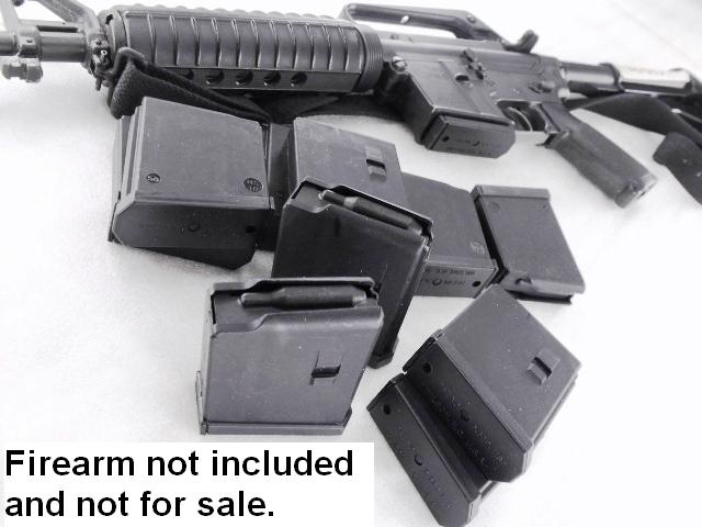 3 Colt AR-15 M-16 .223 Magazines Thermold 10 Shot $9 ea & Free Ship CA OK New & Unissued AR15 M16 Bushmaster DPMS Kel-Tec P16 SU16