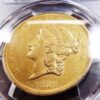 1852 US $20 Liberty Gold Piece PCGS Certified XF Detail Cleaned Free Ship - Image 3