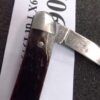 1979 Case 1 Dot USA Dark Bone 2 Blade Pen Knife 62109X Mini Copperhead - Image 4