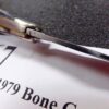 1979 Case 1 Dot USA Dark Bone 2 Blade Pen Knife 62109X Mini Copperhead - Image 10