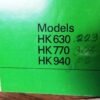 1982 Heckler & Koch 630 770 940 .223 .308 .3006 Rifle Manual VG English Marked - Image 4