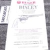 1985 Ruger Factory Instruction Manual for Bisley Single Six 1st Year Production