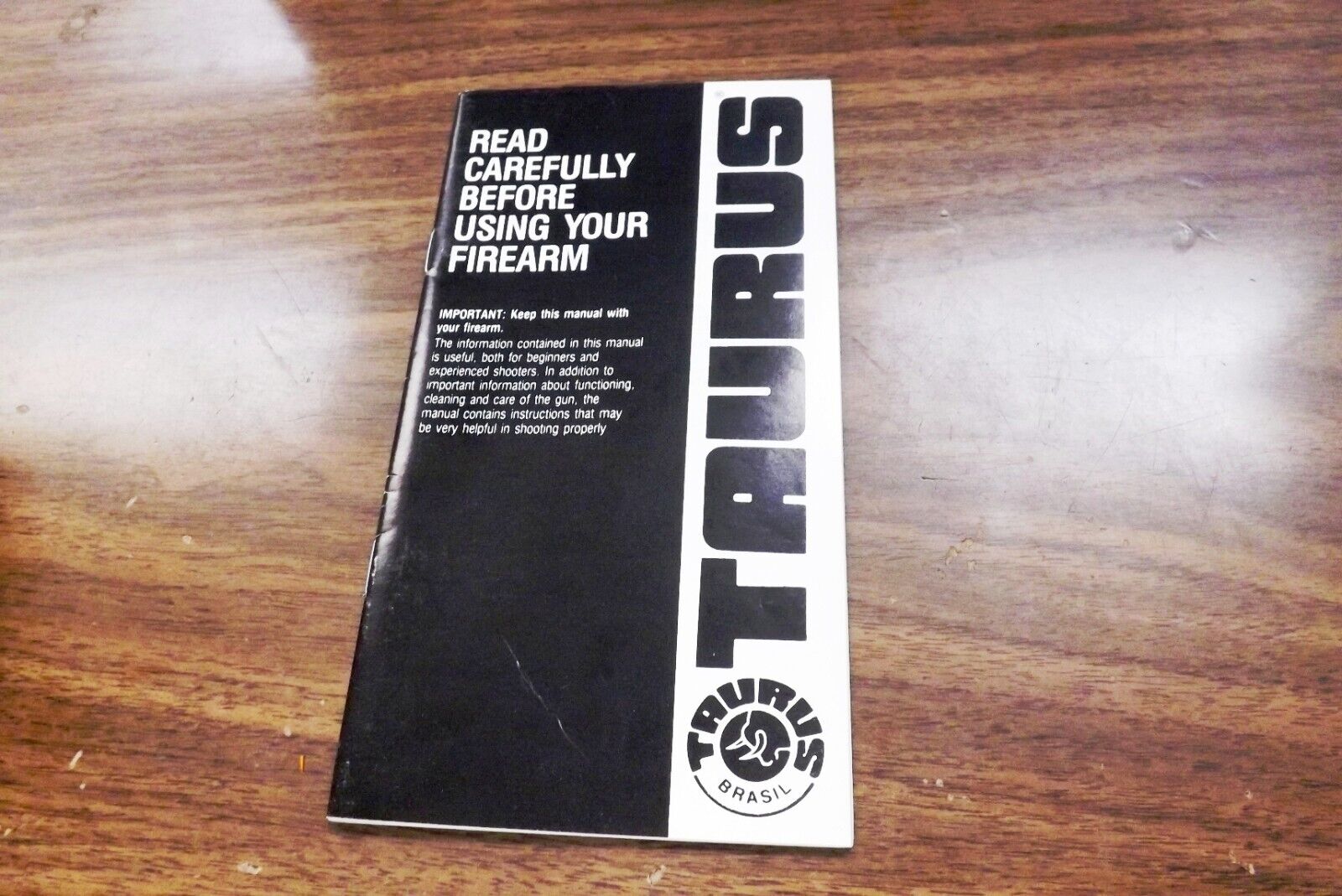 1990s Taurus Factory Owners Instruction Manual for Pre-Lock Handguns Excellent