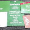 1991 Remington Manual, Registration, Service, Safety, Envelope 700 VS Rifle
