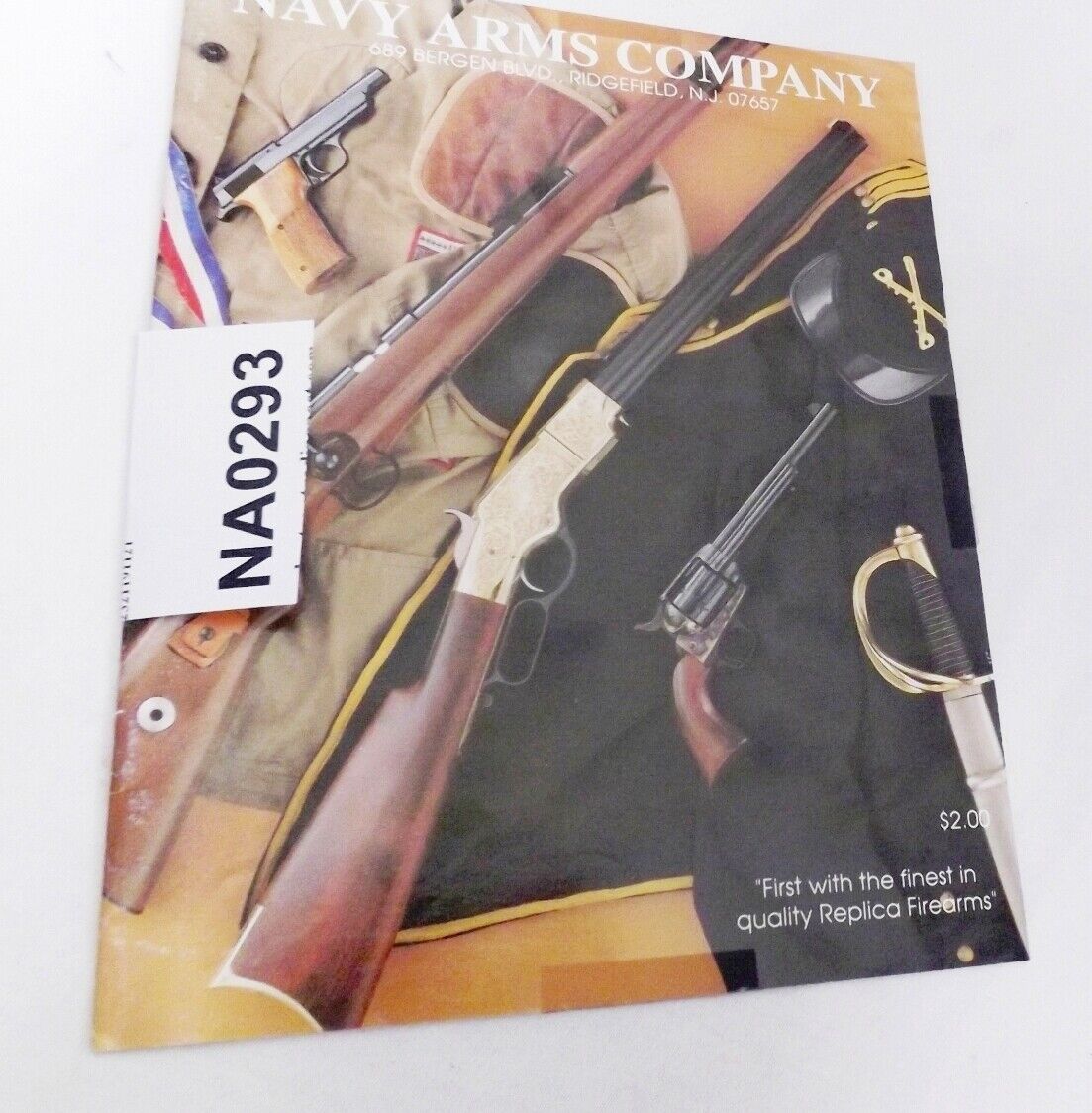 1993 Navy Arms Firearms Importer Catalog Excellent Condition Feb 1993 Postmark