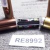 50 Cal Car Tridge 9 LED Flashlight Extra White 9 Bulb 3 AA Incl Brass & Bronze - Image 4