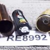 50 Cal Car Tridge 9 LED Flashlight Extra White 9 Bulb 3 AA Incl Brass & Bronze - Image 5