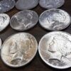 AU BU Roll of 20 Silver Peace Dollars 1922 1 S 3 D 16 P Free Ship 533.88 grams - Image 3