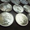 AU BU Roll of 20 Silver Peace Dollars 1922 1 S 3 D 16 P Free Ship 533.88 grams - Image 4