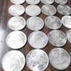 AU BU Roll of 20 Silver Peace Dollars 1922 1 S 3 D 16 P Free Ship 533.88 grams - Image 6