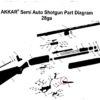 Akkar Charles Daly 28 Gauge Carrier Dog 300 Pump 600 Auto 37 View - Image 6