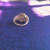 Eighties Ladies 1 Carat 41 Diamond Cluster Ring 10K Yellow Gold 7 size Estate - Image 9